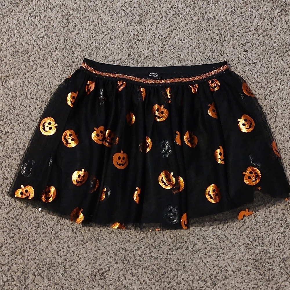 Girls Halloween Skirt